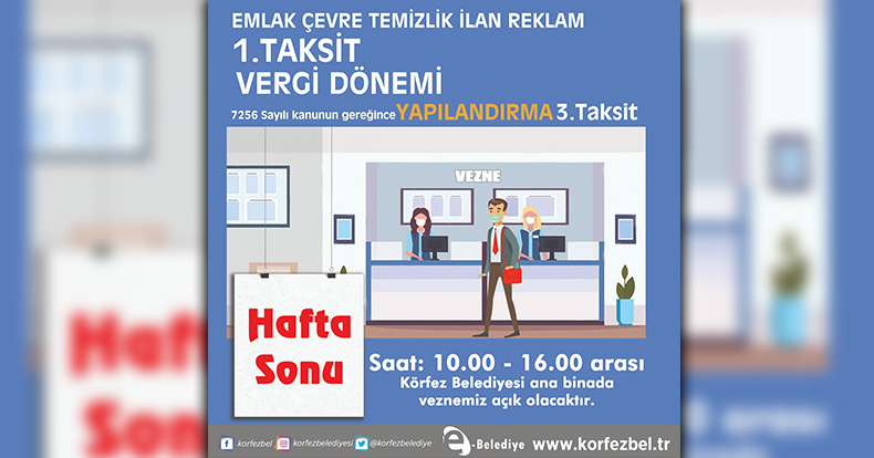 Körfez’de hafta sonu vezneler açık olacak