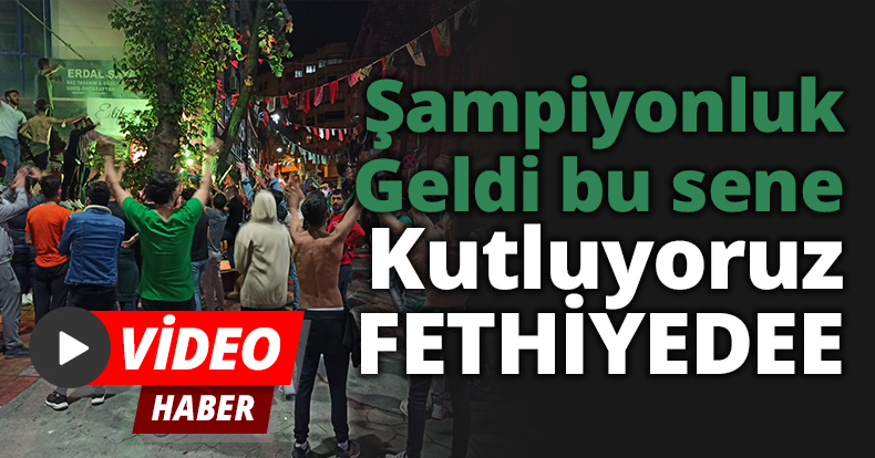 Şampiyonluk geldi bu sene