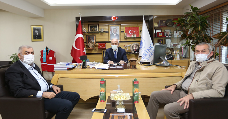 Başkan Aygün’den Konuklarına Taşköprü Aspir Yağı