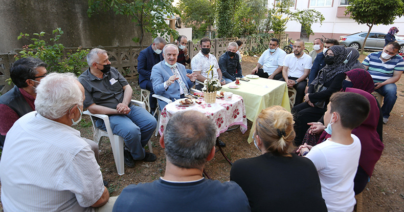 Başkan Aygün Hasret Sitesi’ne Konuk Oldu