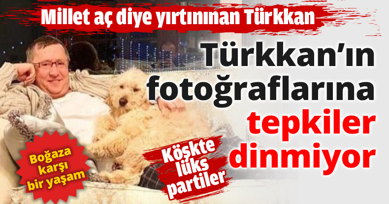 Türkkan’ın fotoğraflarına tepkiler dinmiyor