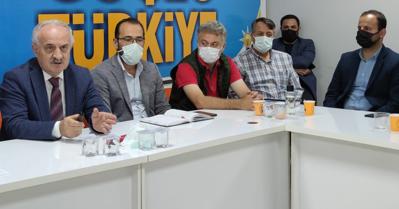 Başkan Aygün Teşkilatlarla Daima Bir Arada