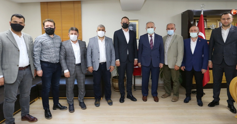 Başkan Aygün İstişarelerini Sürdürüyor