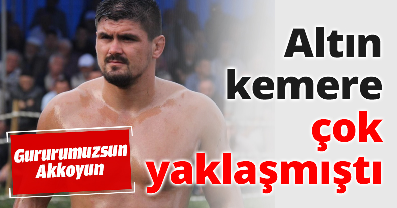 Altın kemere çok yaklaşmıştı