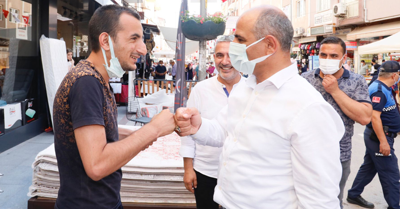 Başkan Söğüt: “Esnafımız istesin, biz yaparız”