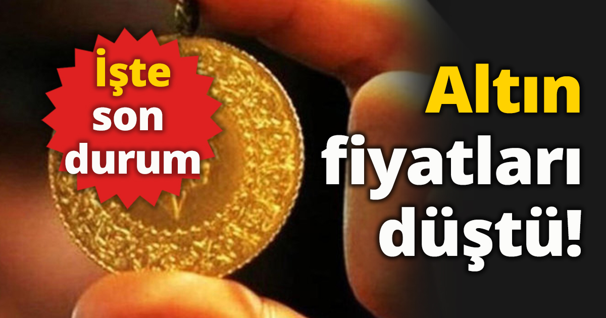 Altın fiyatları düştü: İşte son durum