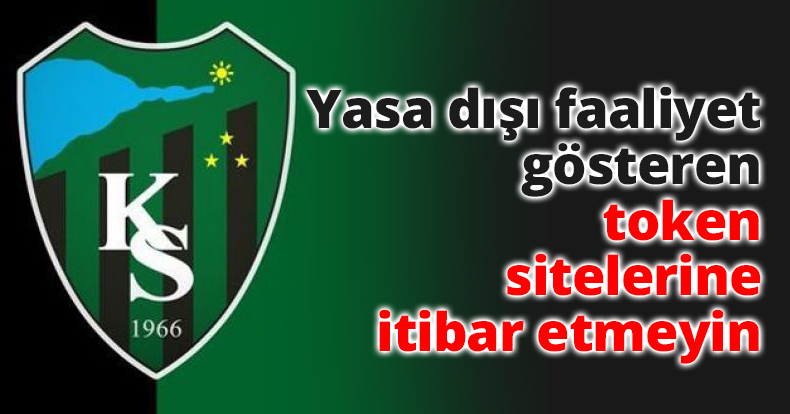 Yasa dışı faaliyet gösteren token sitelerine itibar etmeyin