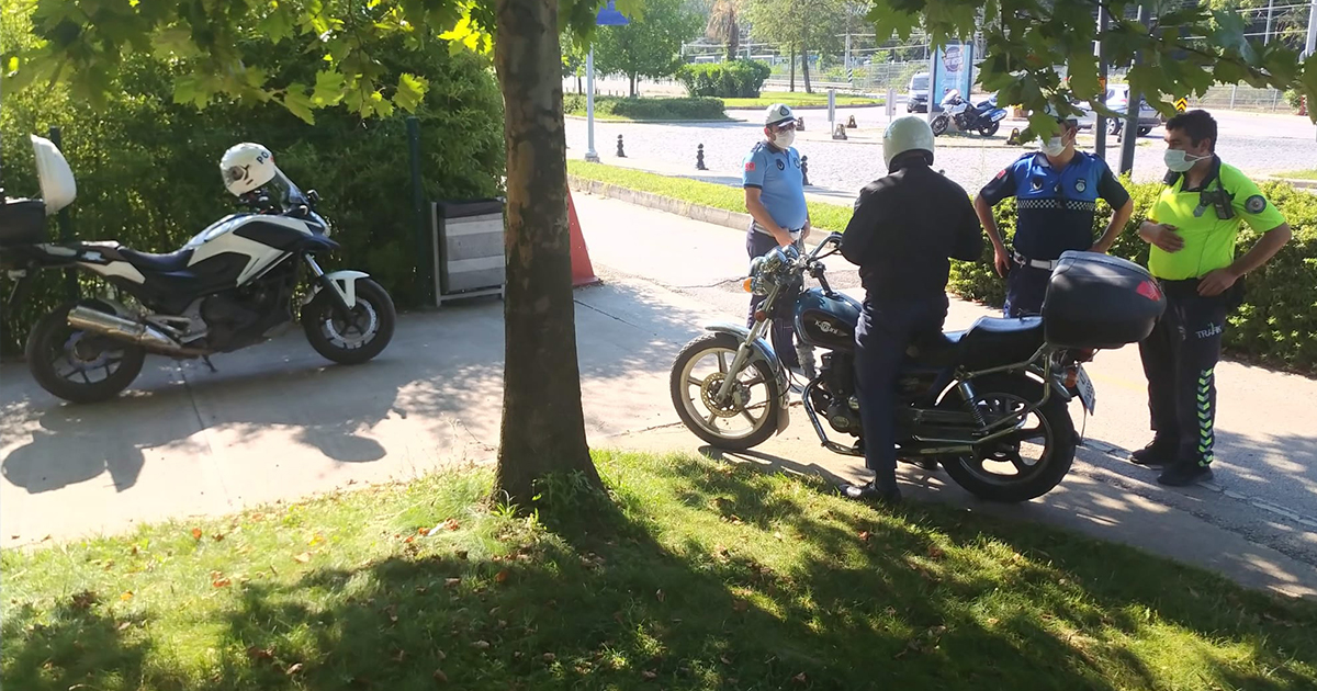 Sekapark’ta motosiklet kullanımına 7/24 sıkı denetim