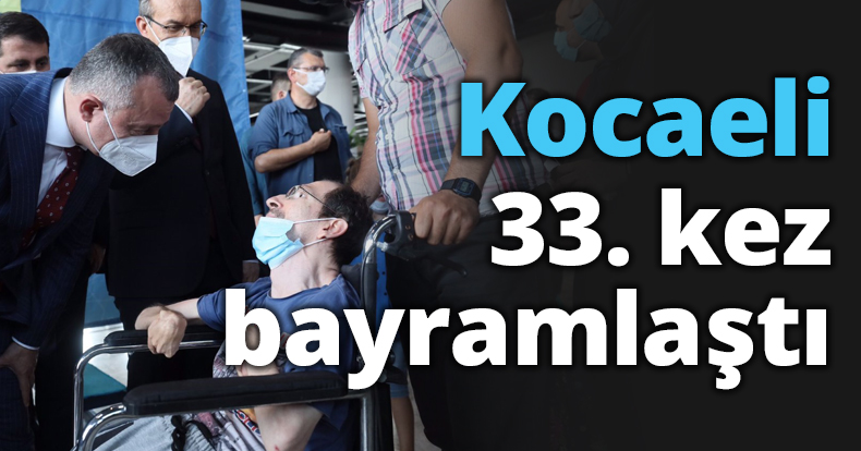 Kocaeli 33. kez bayramlaştı