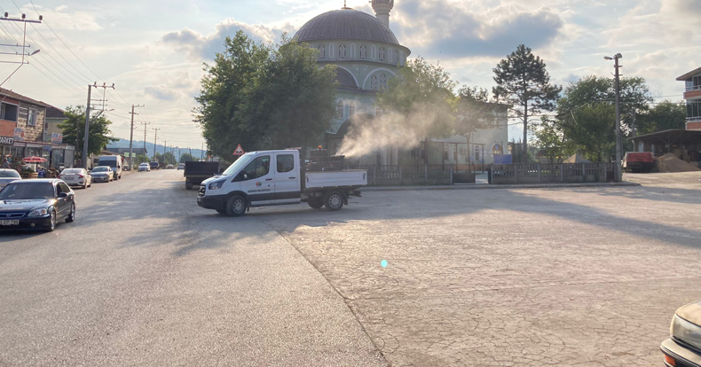 Derince’de ilaçlamalar her noktada