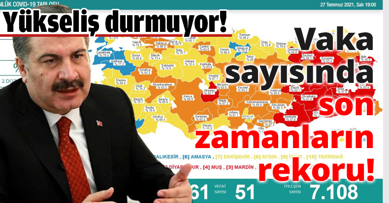 Vaka sayısında son zamanların rekoru!