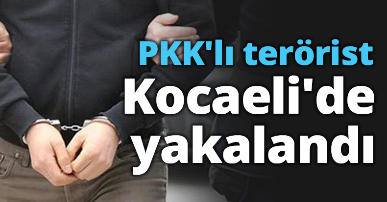 PKK'lı terörist Kocaeli'de yakalandı
