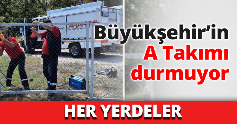 Büyükşehir’in A Takımı durmuyor