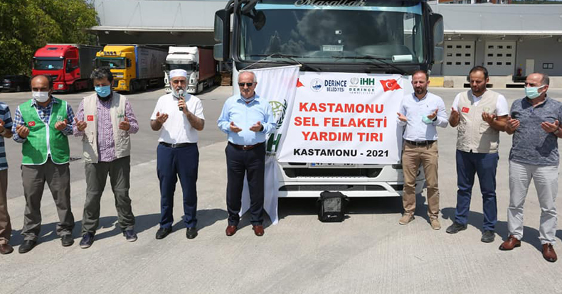 Derince’den Kastamonu’ya yardım tırı