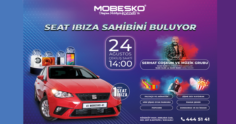 MOBESKO’dan bol hediye, dev etkinlik!