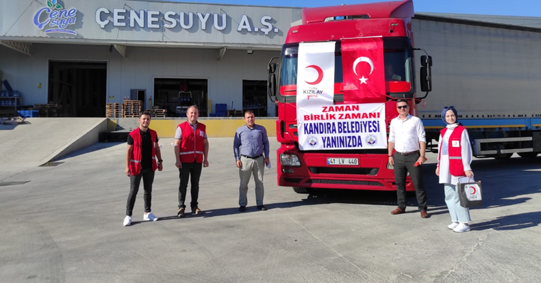 Kandıra’dan Kastamonu’ya iki yardım tırı gönderildi