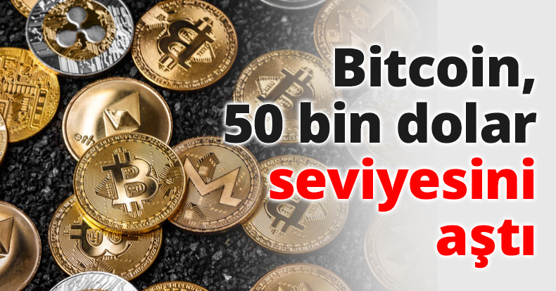 Bitcoin, 50 bin dolar seviyesini aştı