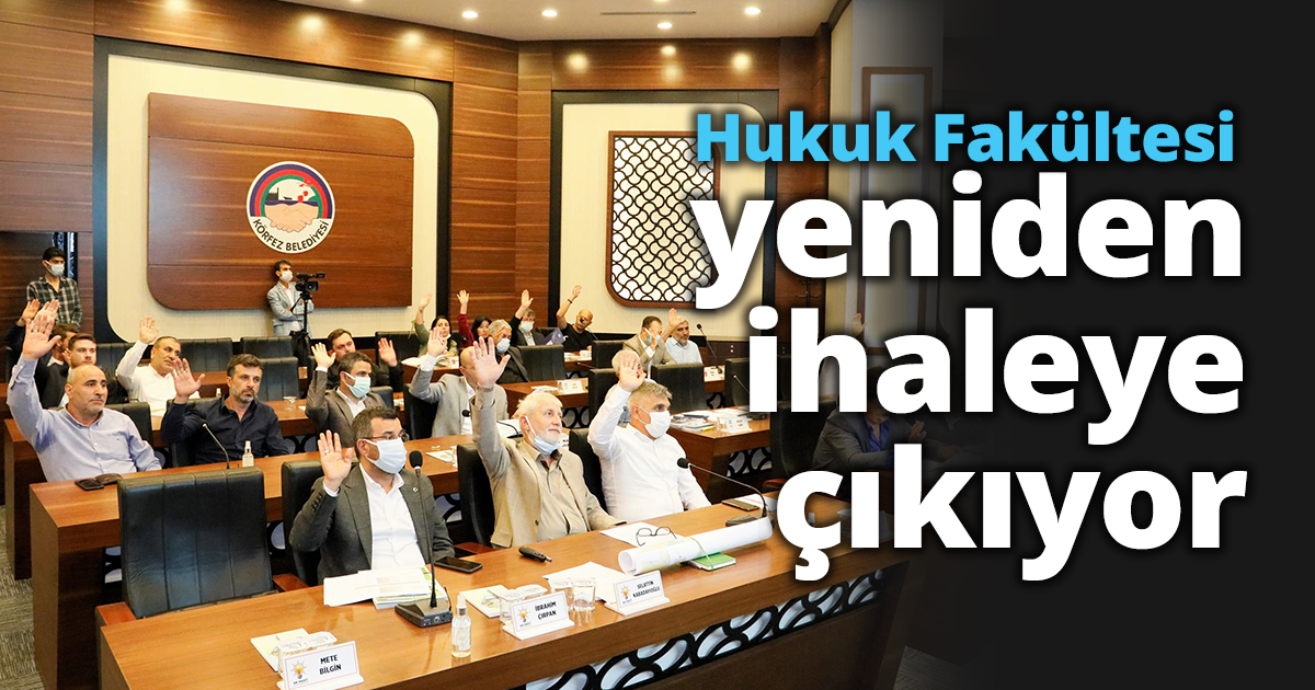Hukuk Fakültesi için yeniden ihaleye çıkıyor