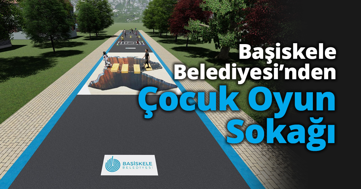 Başiskele Belediyesi’nden Çocuk Oyun Sokağı   