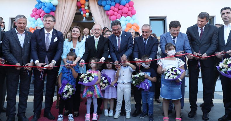 Çınar Çocuk Evi Kılıçdaroğlu’nun katılımıyla açıldı