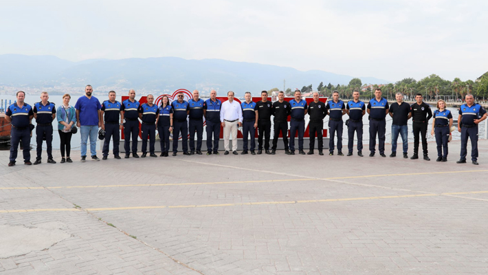 Başkan Söğüt,  Körfez Zabıtasıyla bir araya geldi