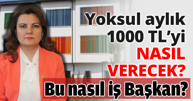 Yoksul aylık Bin TL’yi nasıl verecek?
