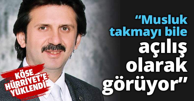 Musluk takmayı bile açılış olarak görüyor