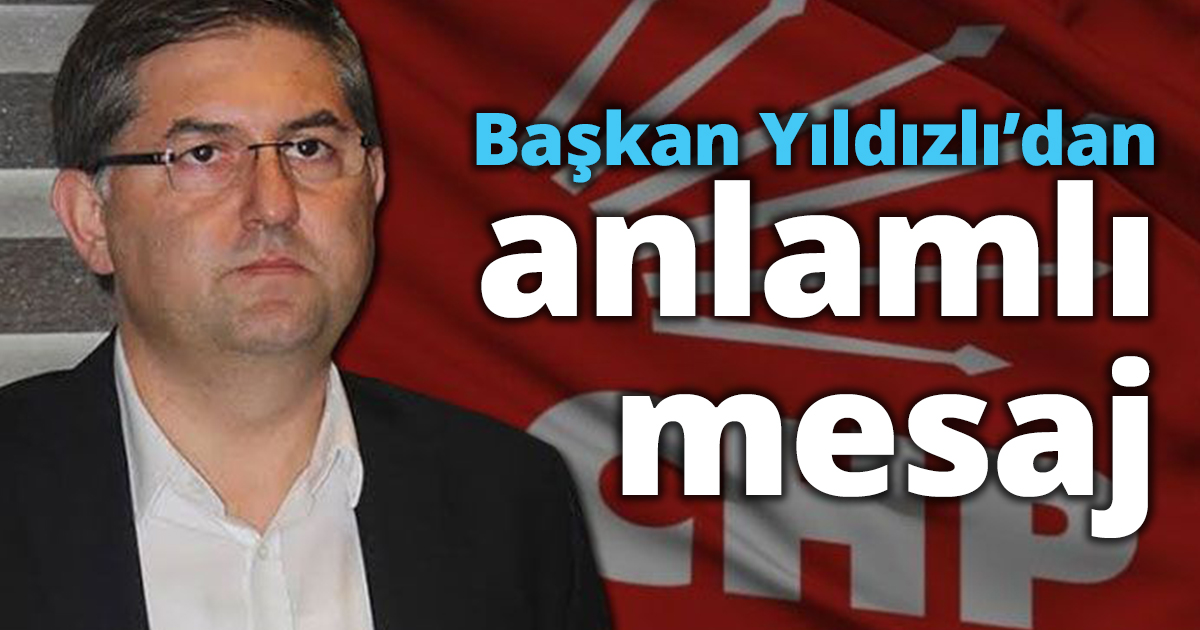 19 Eylül Gaziler Günü için Başkan Yıldızlı’dan anlamlı mesaj