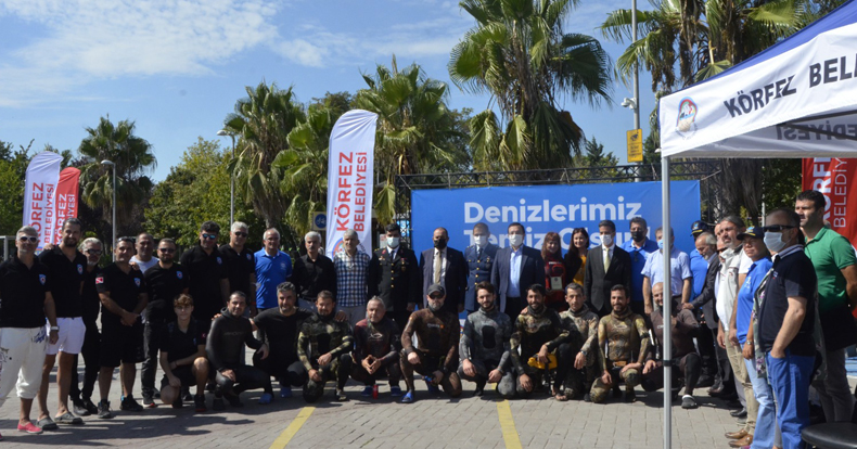 Bir buçuk ton atık topladılar