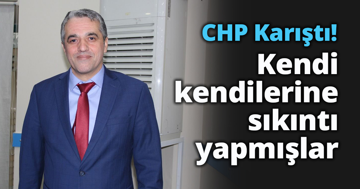 Kendi kendilerine sıkıntı yapmışlar