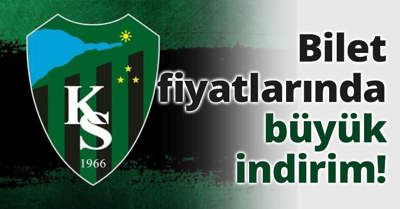 Bilet fiyatlarında büyük indirim!