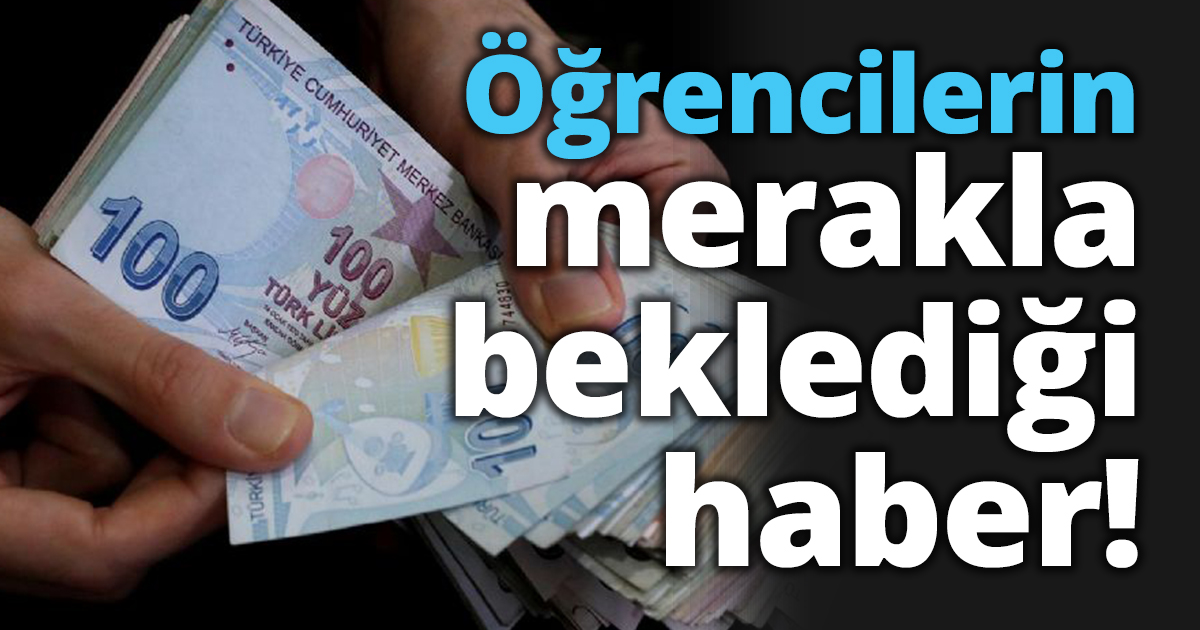 Öğrencilerin merakla beklediği haber! 