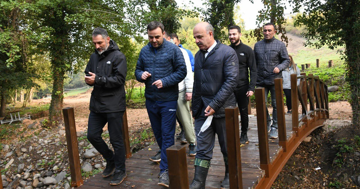 Damlar Vadisi Millet Bahçesi’ne Büyükşehir’den Ziyaret