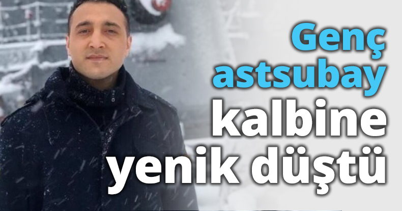 Genç astsubay kalbine yenik düştü
