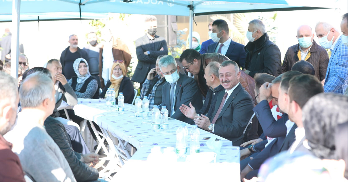 ‘’Böyle bir millete hizmet etmek büyük keyif”