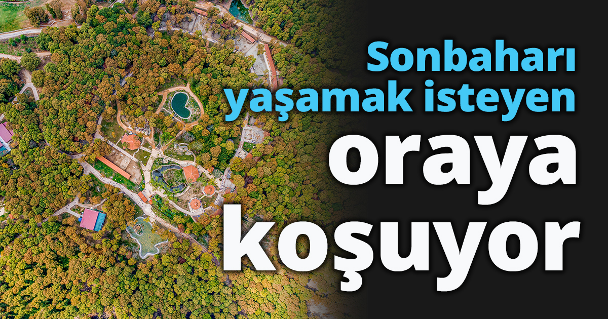 Sonbaharı yaşamak isteyen oraya koşuyor