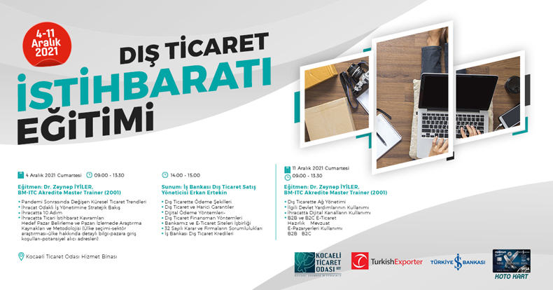 KOTO, Dış Ticaret istihbaratı eğitimi düzenliyor