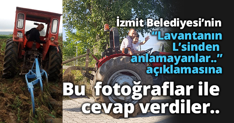 Lavantanın L’sinden anlamayanlar.. açıklamasına Bu  fotoğraflar ile cevap verdiler..