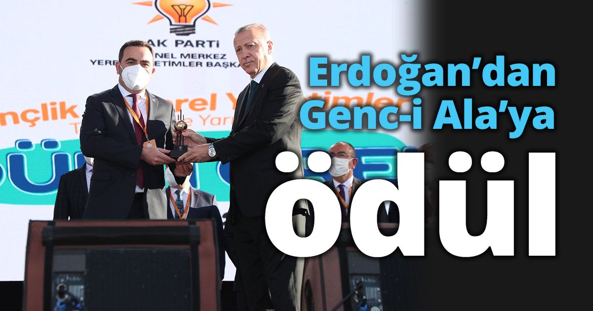 Genc-i Ala’ya ödül