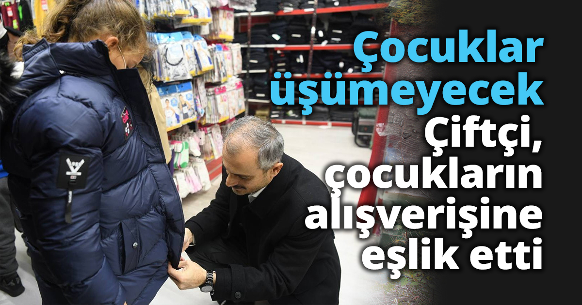 Çocuklar üşümeyecek