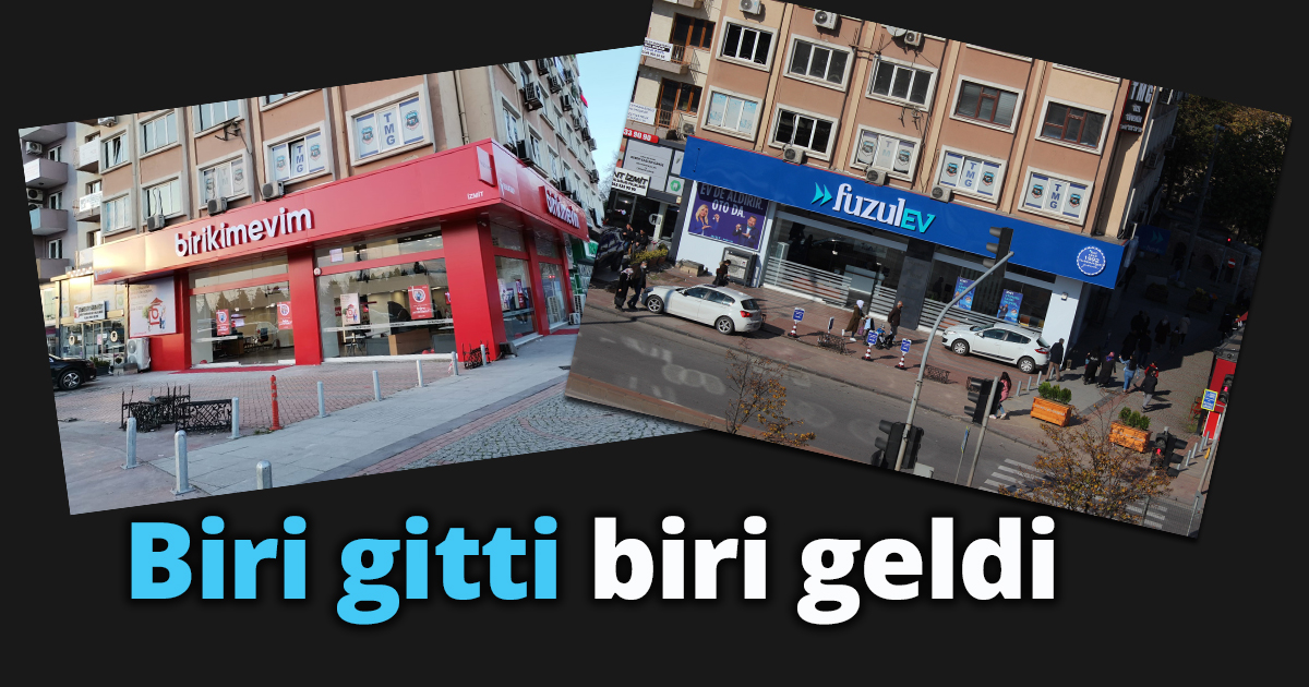 Biri gitti biri geldi
