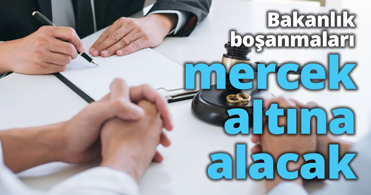 Bakanlık boşanmaları mercek altına alacak