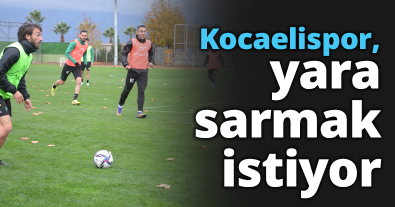 Kocaelispor, yara sarmak istiyor