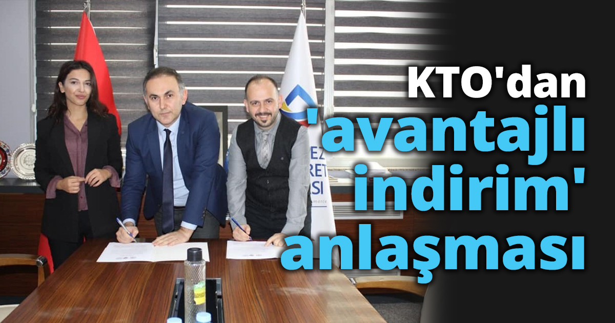 KTO'dan 'avantajlı indirim' anlaşması