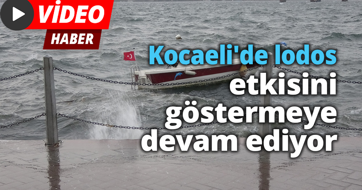 Kocaeli'de lodos etkisini göstermeye devam ediyor