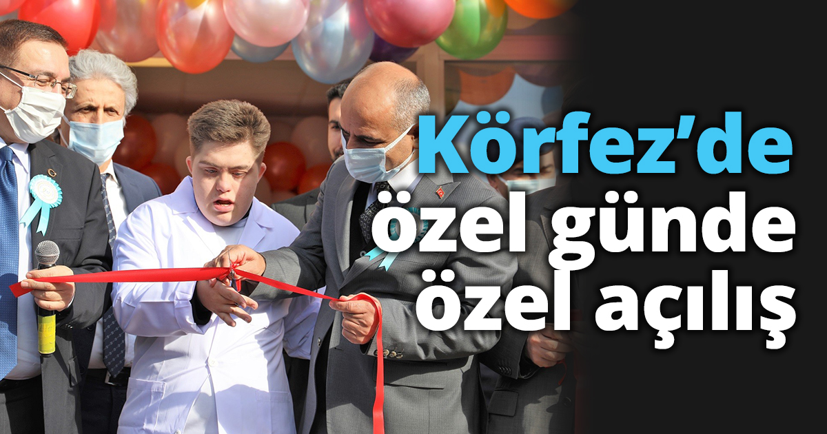 Körfez’de özel günde özel açılış