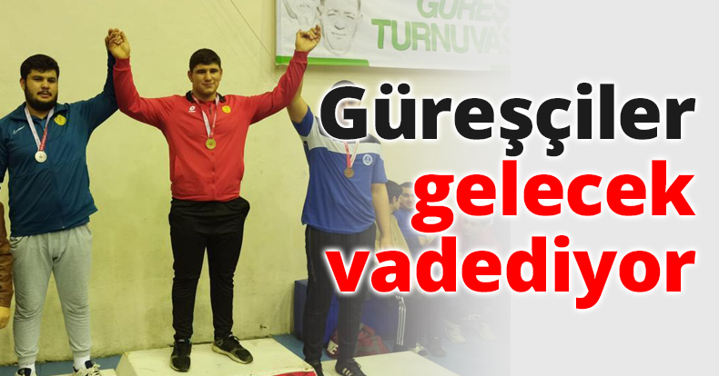 Güreşçiler gelecek vadediyor
