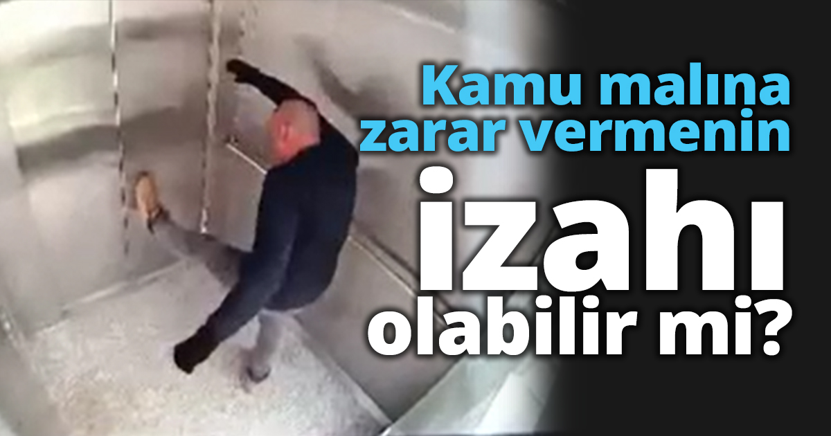 Kamu malına zarar vermenin izahı olabilir mi?