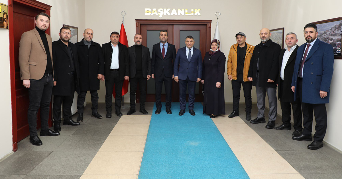 MHP Dilovası’ndan Başkan Şayir’e iadeyi ziyaret    