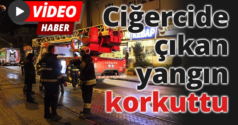 Ciğercide çıkan yangın korkuttu